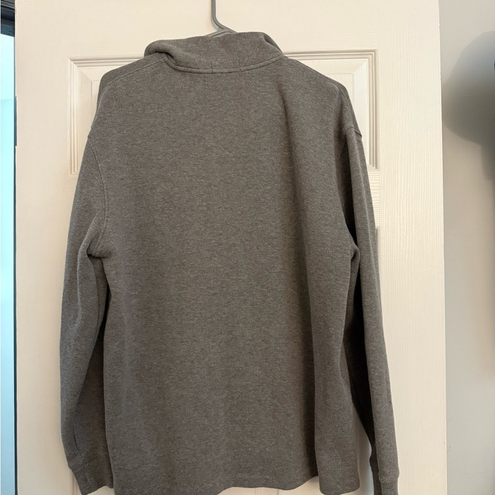 Ralph Lauren Gray Zip-Up Sweater - Picture 3 of 3